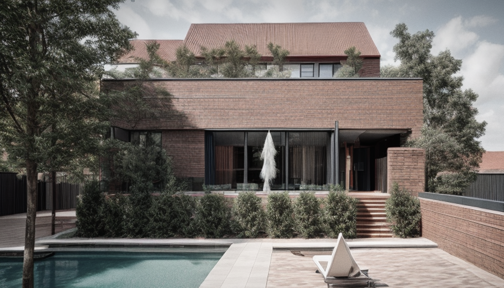 Rénovation complète d'une maison avec piscine à Bassenge