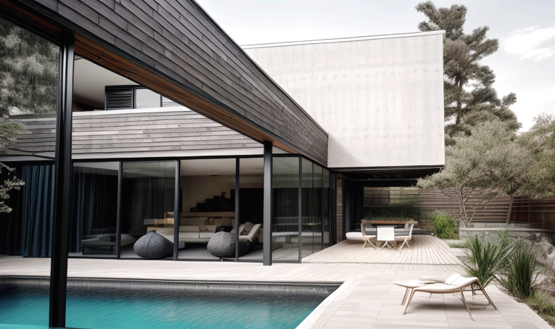 Construction d'une villa zéro énergie avec piscine à Donceel