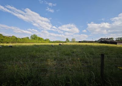 Visite de site pour la réalisation d’une villa contemporaine à Sprimont