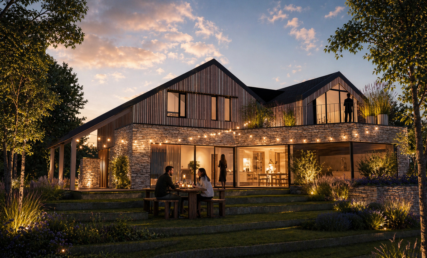 Rénovation et extension d'une maison dans les Ardennes