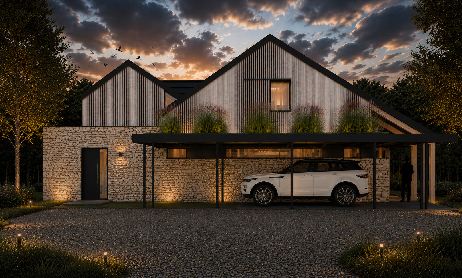Rénovation et extension d'une maison dans les Ardennes
