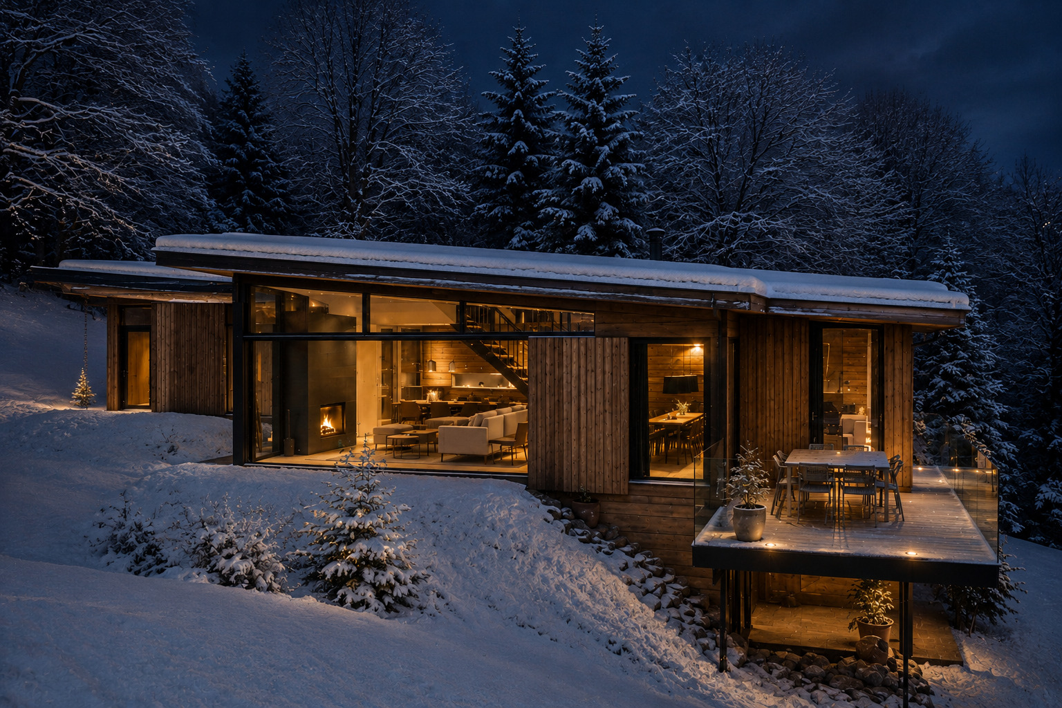 Construction d'une maison secondaire dans les Ardennes