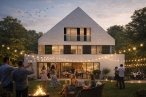 Construction d&rsquo;une maison zéro énergie à Bassenge
