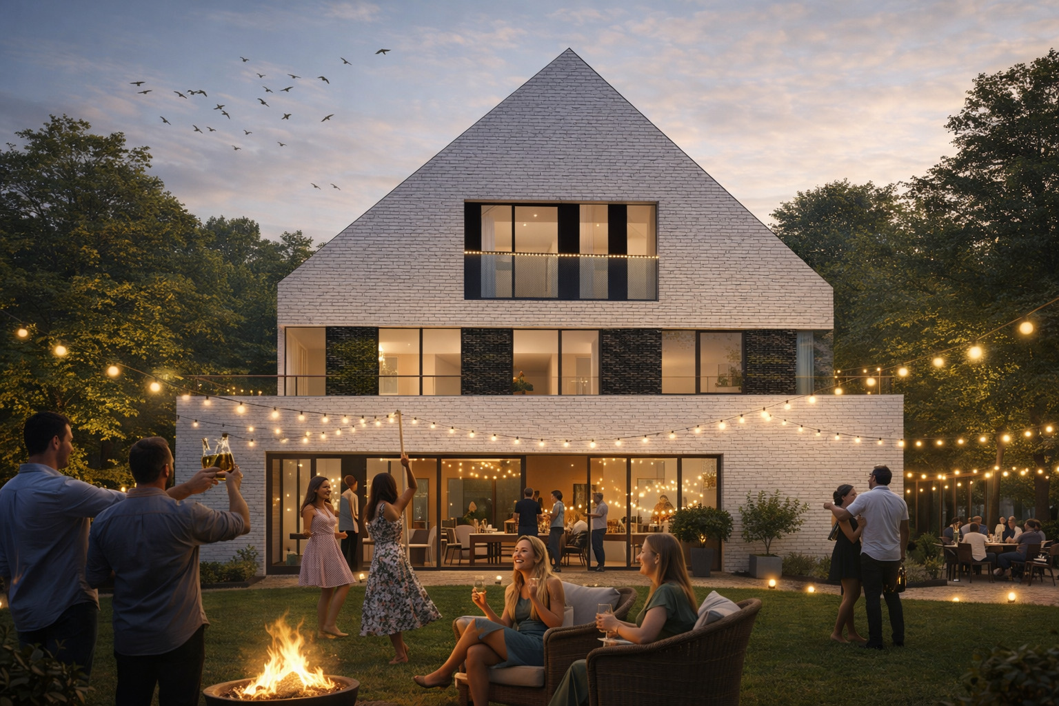 Construction d'une maison zéro énergie à Bassenge