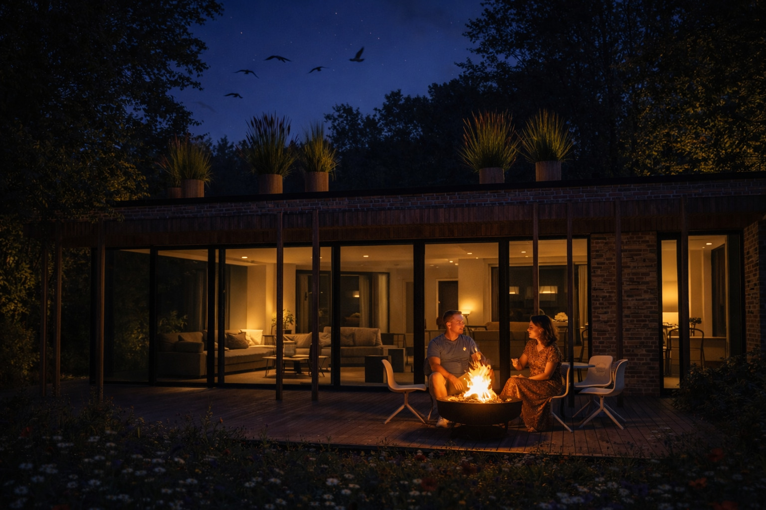 Transformation d'une buvette en habitation écologique zéro énergie